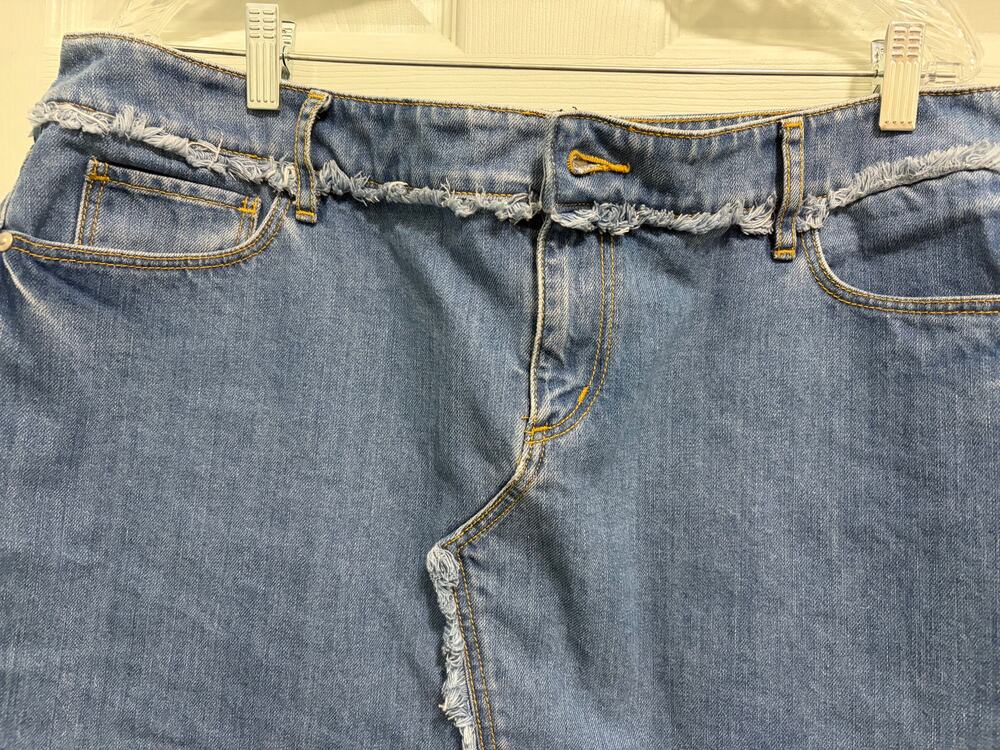 Loft Plus Jean Skirt Size 16